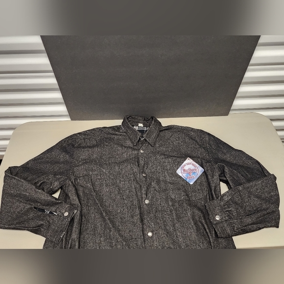 Vintage Men's Marlboro Reversible Jacket Shirt Size XL - Picture 1 of 13